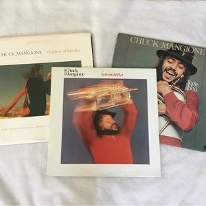 Chuck Mangione Vinyl LPs (3 Albums)